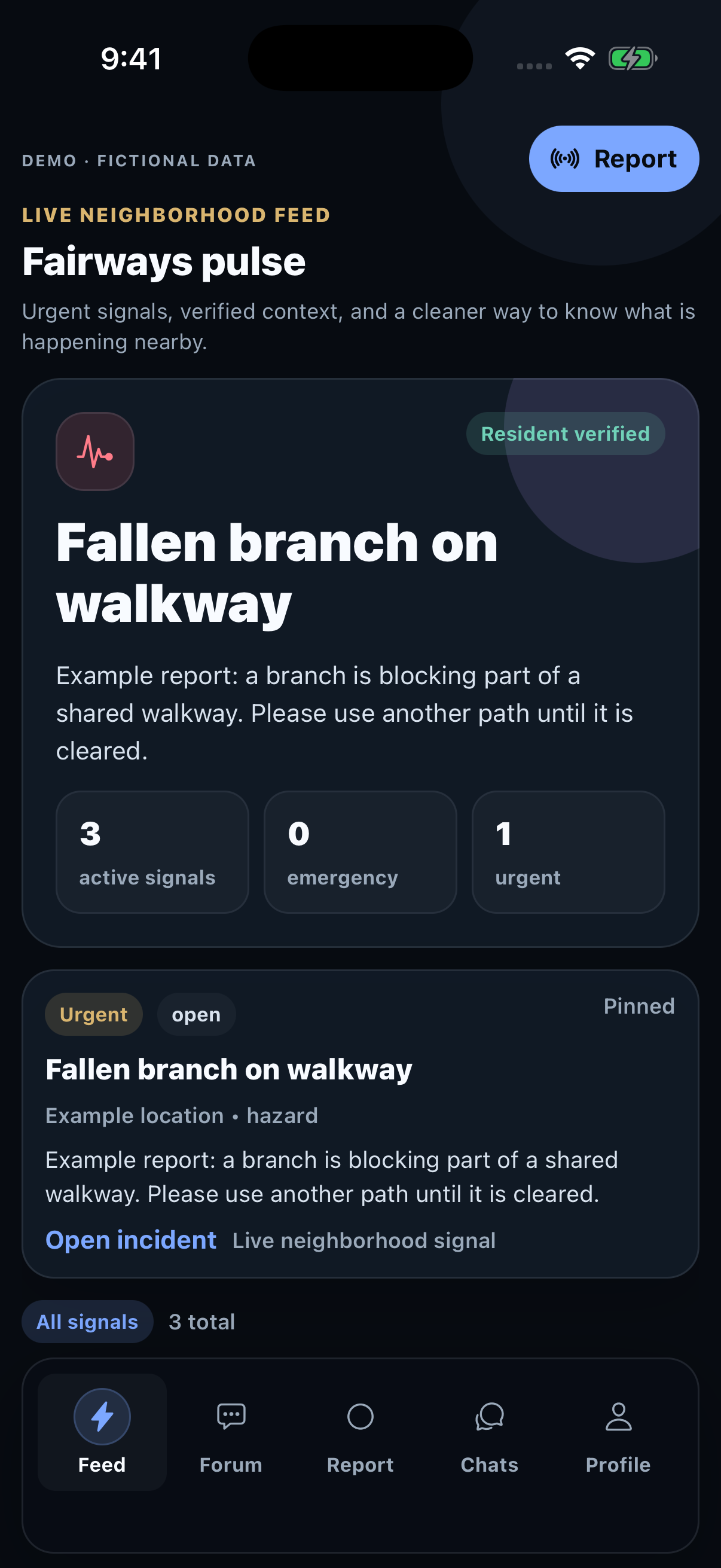 iOS feed screenshot